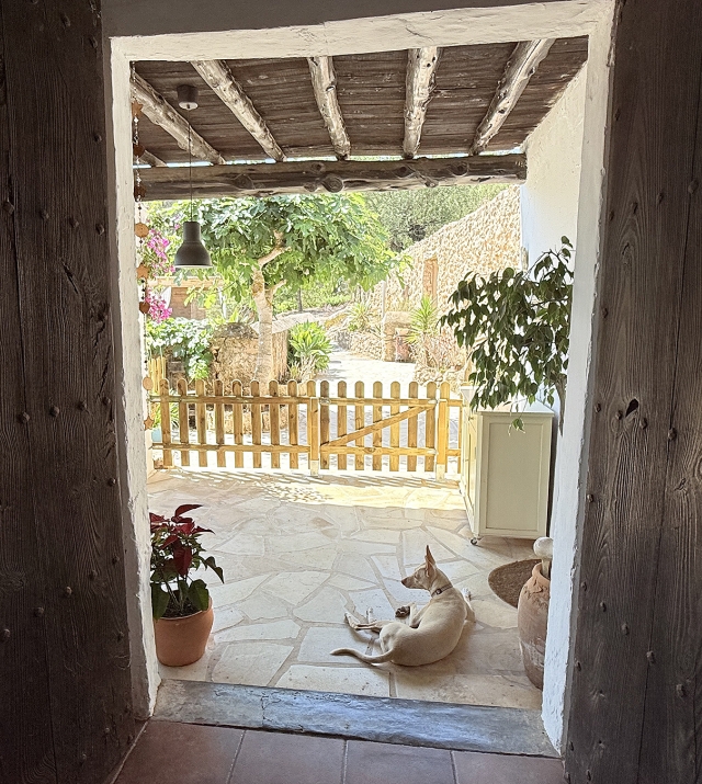 Resa Estates Ibiza koop  finca sale san augustin entrance door.jpeg